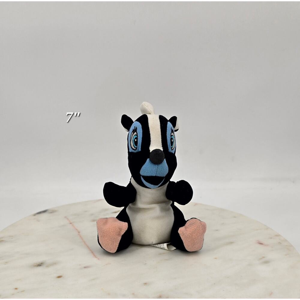 Y2K Disney Store Bambi‎ Flower the Skunk Plush